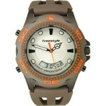 Freestyle Shark X Taupe/Orange Men's watch