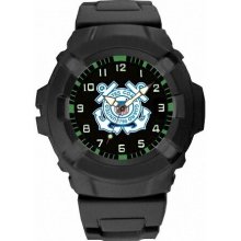 Frontier Watches US Coast Guard Black Analog Watch