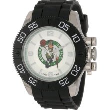 Game Time Nba-Bea-Bos Men'S Nba-Bea-Bos Beast Boston Celtics Round Analog Watch