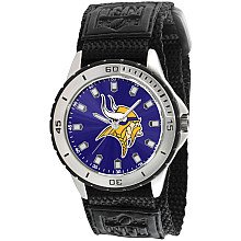 Gametime Minnesota Vikings Veteran Velcro Watch