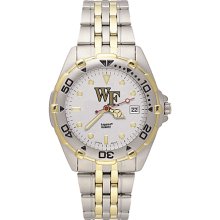 Gents NCAA Wake Forest University Demon Deacons Watch In Stainless Steel