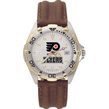 Gents Philadelphia Flyers All Star Watch With Leather Strap