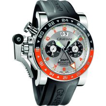 Graham Chronofighter GMT Big Date Silver Dial