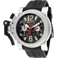 Graham Watches Men's Chronofighter Oversize Chronograph Gunmetal Carbo