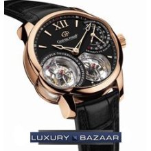 Greubel Forsey Quadruple Tourbillon (RG/ Black /Leather)