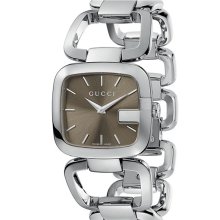 Gucci 'G-Gucci' Bracelet Watch Silver