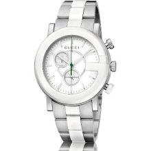 Gucci Stainless Steel & Ceramic Men's Watch