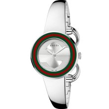 Gucci 'U Play' Steel Bangle Watch