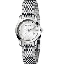 Gucci Women's G-Timeless Silver Dial Watch YA126501