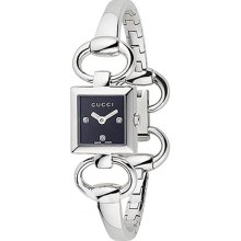 Gucci Women's Tornabuoni Black Dial Watch YA120503