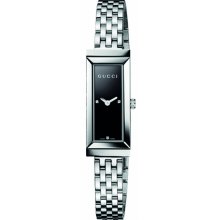 Gucci YA127504 G-Frame Rectangle 3 Diamonds Women's Watch