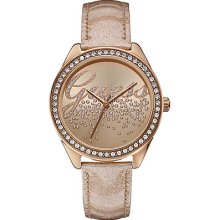 Guess Ladies' Rose Gold Tone Little Party Girl W0161L1 Watch