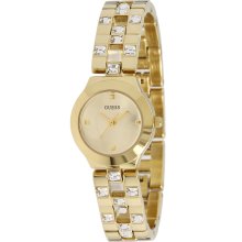 Guess U10085L1 Gold Dial Gold Tone Stainless Steel Women's Watch