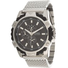 Guess U17531G1 Black Dial Stainless Steel Multifunction Men's Watch