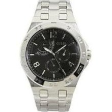 Guess Waterpro Retrograde Calendar Black Dial Men's Watch #U13568G1