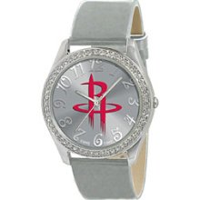 Houston Rockets Ladies Glitz Watch