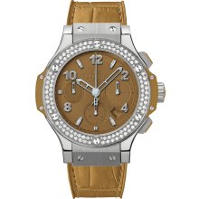 Hublot Women's Big Bang 41mm Brown Dial Watch 341.SA.5390.LR.1104