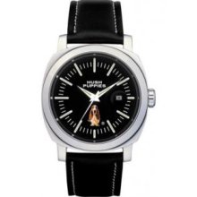 Hush Puppies HP.3465M.2502 42 mm Genuine leather Men Watch - Black