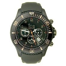 Ice-Watch Chrono - Matte Black - Big Men's watch #CH.BK.B.L.11