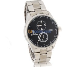 IK Stainless Steel Automatic Mechanical Watch (Silver)