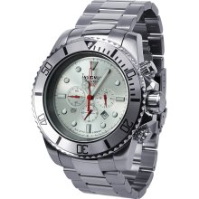 Insignum Tornado Silver - Silver Divers Chronograph Wrist Watch