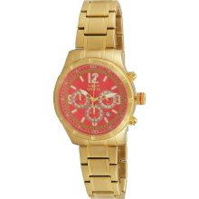 Invicta 11376 Specialty Red Dial Chronograph Watch