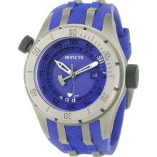 Invicta Men's 0225 Force Collection Blue Dial Grey Titanium Watch