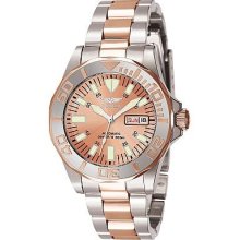 Invicta Signature Men's Two Tone Rose Automatic Dive Watch 7049