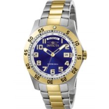 Invicta Sport Classic Pro Diver 23k Two Tone Blue Dial