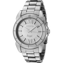 Invicta Women's Angel Collection Rhodium-plated Stainless Steel Watch