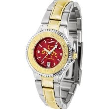 Iowa State Cyclones ISU NCAA Womens Two-Tone Anochrome Watch ...