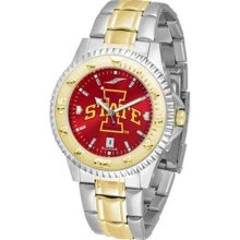 Iowa State Cyclones Men's Stainless Steel and Gold Tone Watch