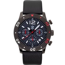 IZOD Journey Black - Red Sports Chronograph Wrist Watch