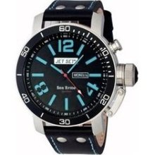 Jet Set San Remo Men's Watch with Black / Blue Dial