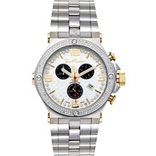 Joe Rodeo Phantom 2.25ct Diamond Steel Men's Watch JPTM23