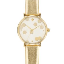 kate spade new york 'metro' patterned dial watch