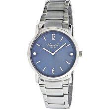 Kenneth Cole Men's Stainless Steel Blue Dial Watch