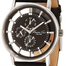 Kenneth Cole Mens Transparent Dial Watch KC1853