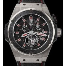 King Power Tourbillon F1 Chrono (Zirconium / Multi-Layered / Rubber-Nomex Strap)