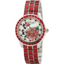 Ladies Ed Hardy Bella Red