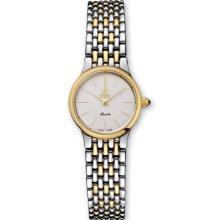 Ladies Ernest Borel Two-tone Stainless 22mm Case Quartz Watch