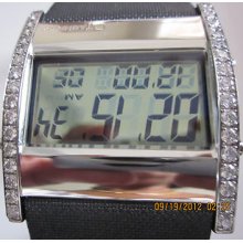 Ladies Tag Heuer Microtimer Diamond Watch-no.cs111f.fc6200-lcd Display-quartz