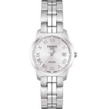 Ladies' Tissot PR 100 Watch with Silver Dial (Model: T0492101103300)