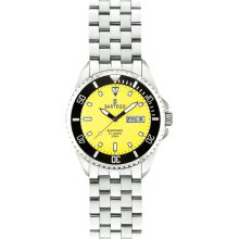 Ladies Women Sartego Watch Spa77 Automatic Yellow Dial -