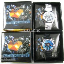 Lots 20 Pc Cartoon Transformer Wristwatch With Box