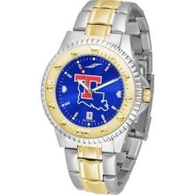 Louisiana La Tech Men's Stainless Steel and Gold Tone Watch