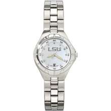 Louisiana State Watch with Mother Of Pearl Dial and CZ Markers