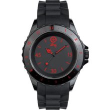 LRG Longitude Watch - Black/Red/Black