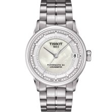 Luxury Automatic COSC Women's Automatic Watch - Mother-of-Pearl Dial With Diamonds