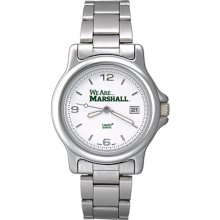 Marshall University Watch In Stainless Steel - Varsity Mens